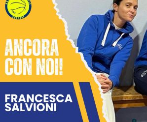 FRANCESCA SALVIONI PER LE NOSTRE U15 E  U17!