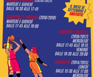 MINIBASKET STAGIONE 2026/2027